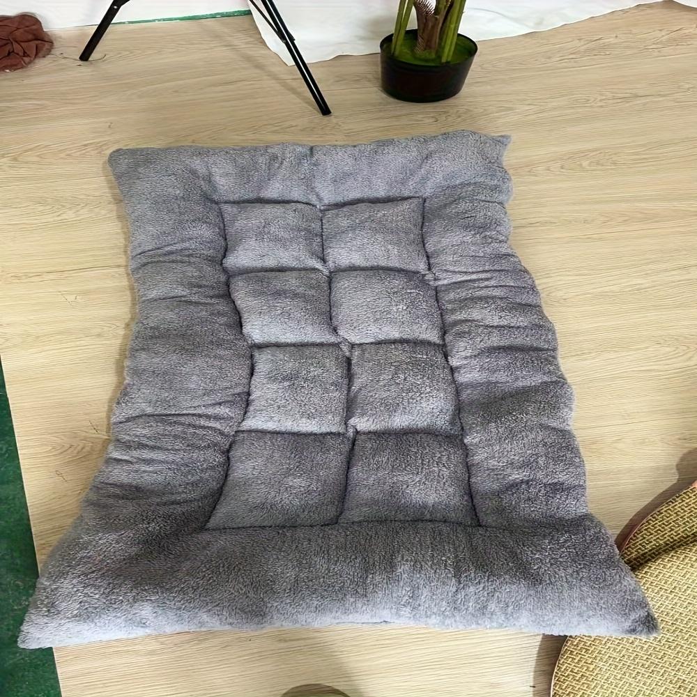 

Large pet cage mat, for home use - thickened, ultra-soft, non-slip, washable mat; can also be used as a car mat. серый