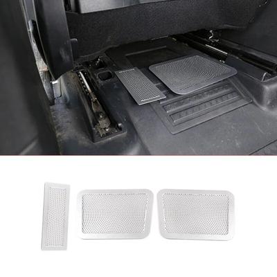 Juego de 3 Piezas de Acero Inoxidable para Rejilla de Salida de Aire Inferior con Malla Antipolvo Cubierta Compatible con Land Rover Defender 90 110 -2022