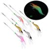 6Pcs High Simulation Soft Luminous Artificial Shrimp Lure Bait Fishing Tackle with Hook