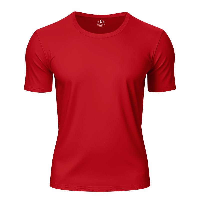 Athletic T Shirts for Men, Quick Dry Gym Workout Running Sport Short-Sleeve Crewneck Tee