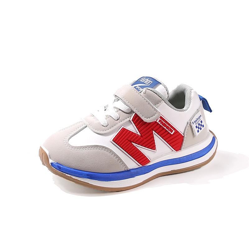 2025 Spring and Autumn New Children's Sports Shoes Boys Casual Shoes Girls Lightweight Breathable Running Shoes Student Board Shoes
