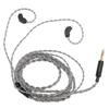 Upgrade Earphone Cable 3.5MM To 2 Pin 0.78mm Silver Plated Copper Flexible for Revonext QT2 QT3 RX8
