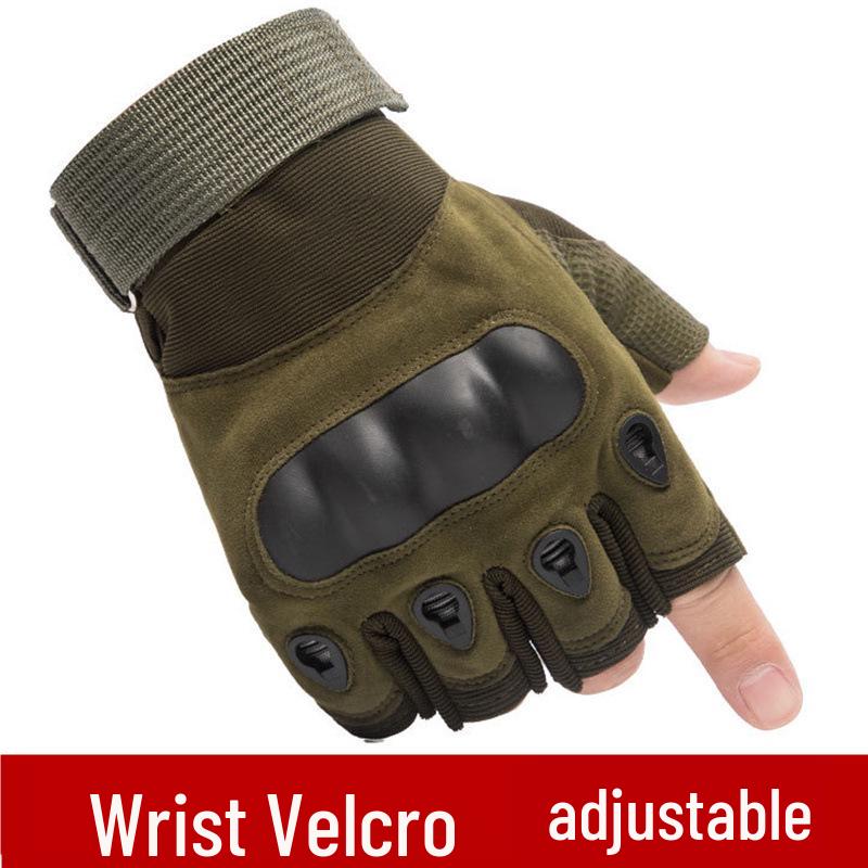 Unisex Tactical Gloves - Outdoor Protective, Full & Half Finger, Anti-Slip, Wear-resistant for Cycling & Military Fans