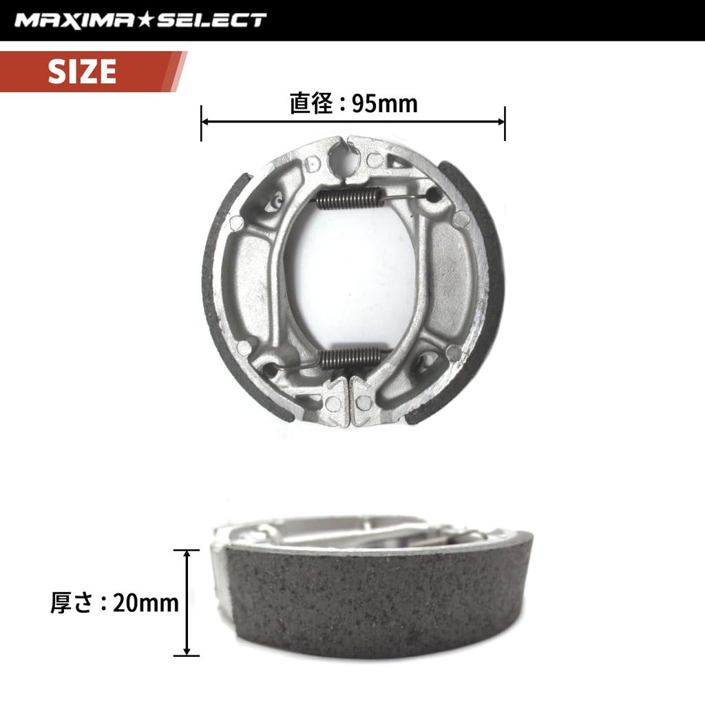 MAXIMASELECT Front Rear Honda Compatible Dio Live Dio Super Dio AF18 AF27 AF34 Dio