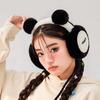 Panda Earmuffs Panda Ear Warmer Foldable Earmuffs Fleece Ear Muffs Headband Panda Ear Muffs Panda Earflap