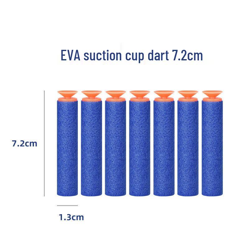 

Compatible with Nerf Elite darts and universal EVA soft foam suction cup darts for children s toy launchers.