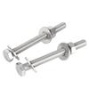 GUWANJI 304 Stainless Steel Hex Head Bolt & Nut Washer Set