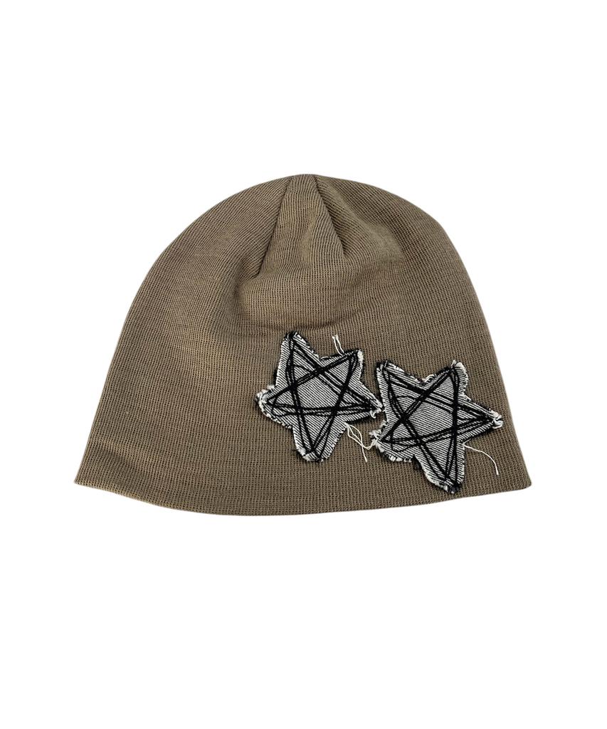 SK8ER ROCK Doodle Beanie ((Latte))