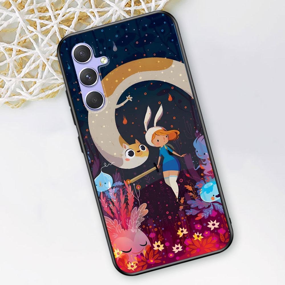 Fionna and Cake Case for Samsung Galaxy A51 A53 A54 A31 A52 A12 A13 A21s A22 A32 A11 A22 A33 A41 A52s A73 A14 TPU Phone Cover