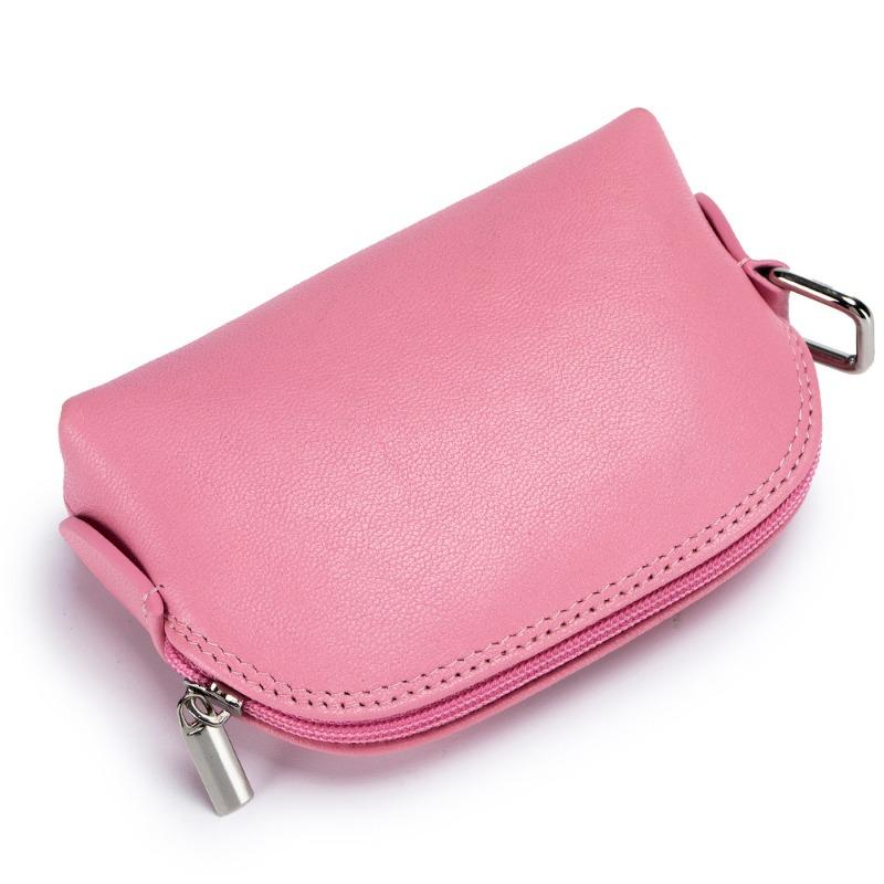 Genuine Leather Mini Shell Change Bag Women's New Japanese Vegetable Tanned Cowhide Niche Coin Bag Portable Zipper Storage Bag