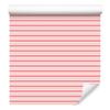 Coral and White Checkered Wallpaper for Living Room and Bedroom 50x1000