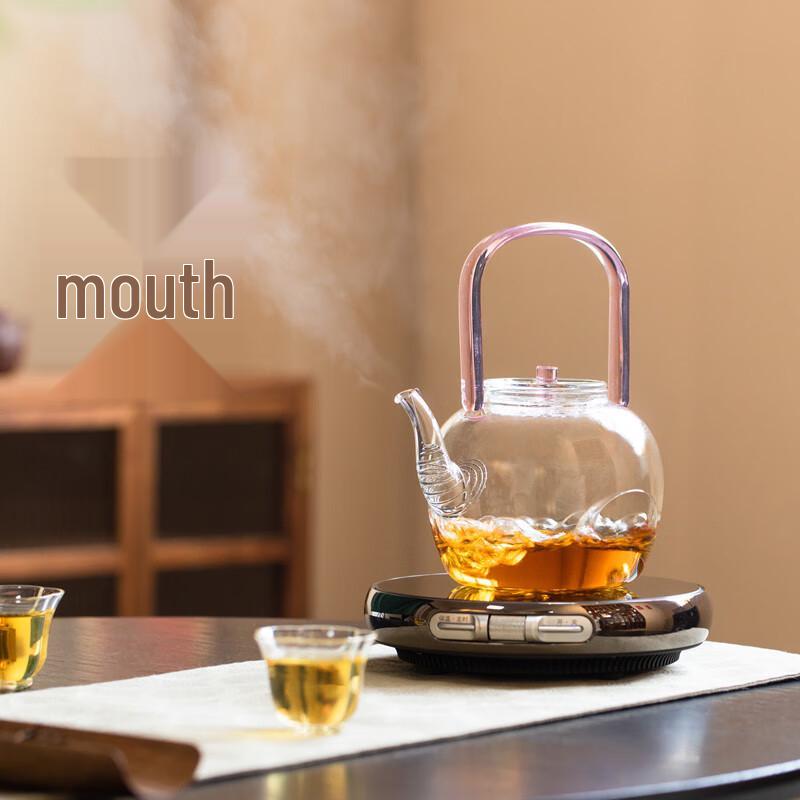 Shangqi Thickened Glass Teapot with Tea-Water Separation