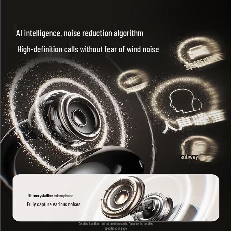 Saina Z60S AI Bone Conduction Bluetooth Ear Clip Earphones