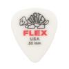Jim Dunlop Tortex Flex Standard Picks, 0.50mm, 24-Pack, with Musent Custom Player's Picks (Product Code: 428B050-RED-24P)
