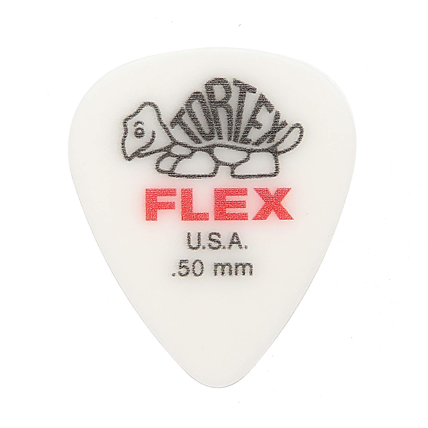 

Jim Dunlop Tortex Flex Standard Picks, 0.50mm, 24-Pack, with Musent Custom Player s Picks (Product Code: 428B050-RED-24P)