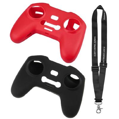 Soft Touches Silicone Skin Case for Avata 2/FPV Combo UAV Remote Controller with /without Lanyard Belt Hanging Rope