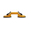 HFS(R) Vacuum Lifter 2-Piece Set: Glass, Suction Cup, Grip, Double Suction Cup for Lifting Floors, Windows, Ceramic Tiles, Granite, Doors