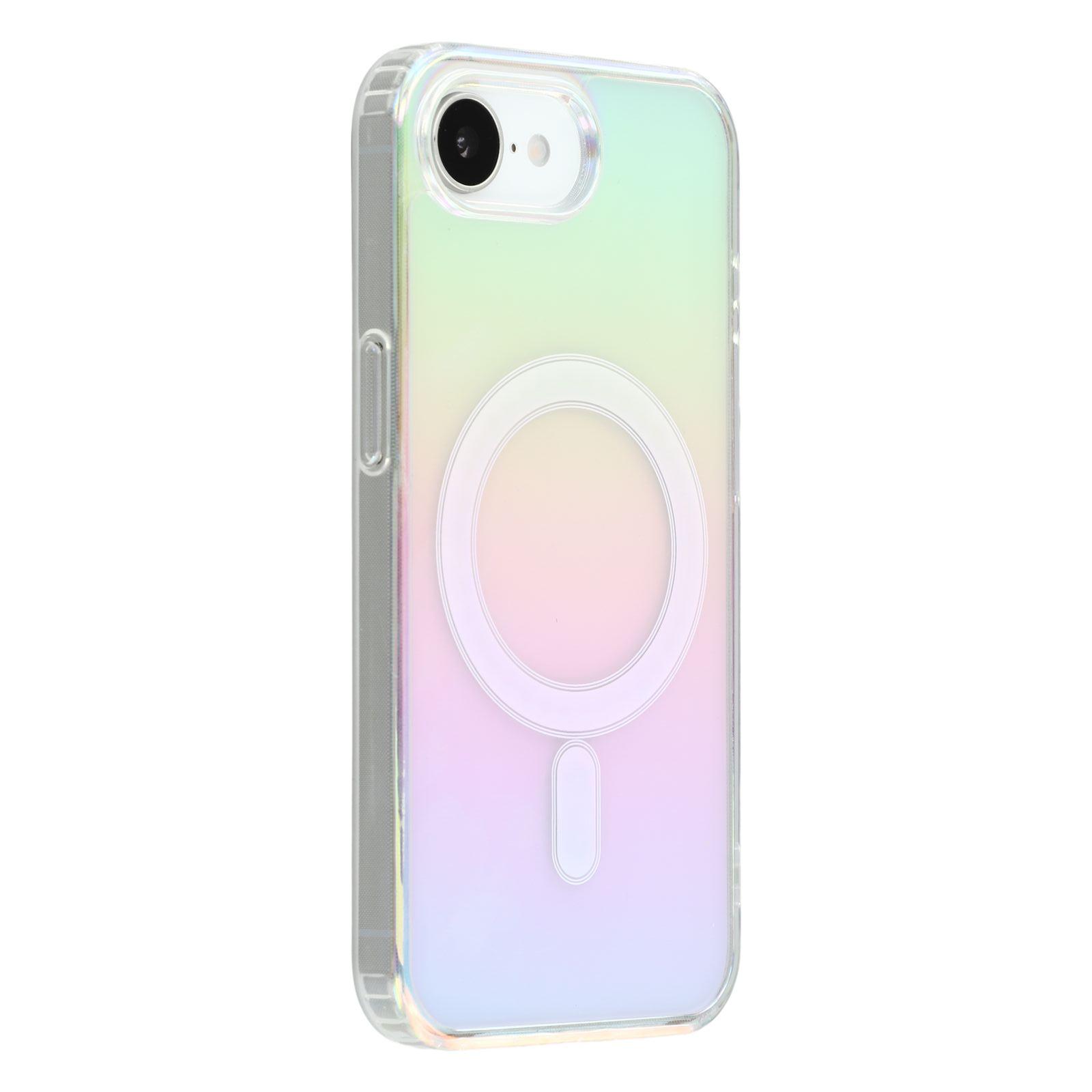 

For iPhone 16e Case Compatible with MagSafe Acrylic+TPU Gradient Phone Cover A