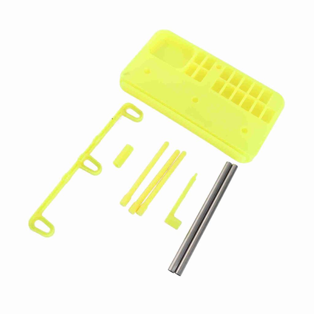 Garnrollenhalter 3 Garnrollen Kunststoffständer für Haushaltsnäh-, Overlock-, Stickmaschine