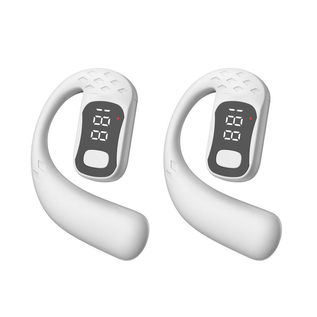 180° Rotating Hifi Stereo Waterproof Wireless Bluetooth Air Conduction Earphone Single Earhook Wear Noise Reduction Earbud With