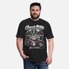 Classic Bike Live To Ride Custom Retro Cafe Racer Gift T-Shirt for Racing Bikers 100% Cotton Pr