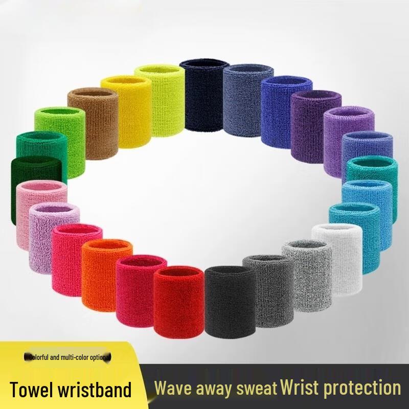 Unisex Sports Towel Wristbands (Pair)