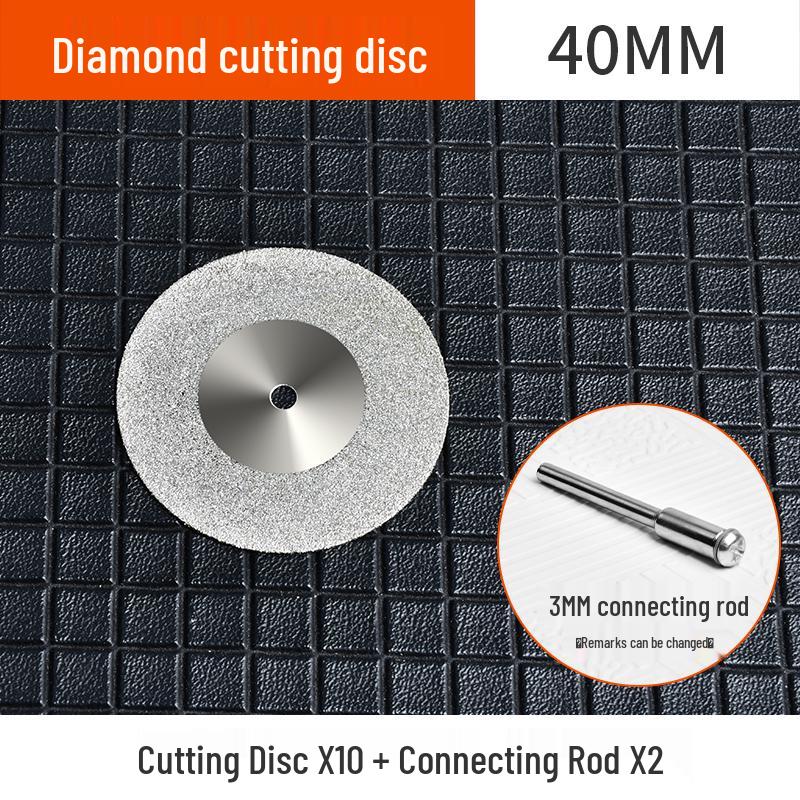 Electric Grinder Diamond Cutting Disc for Jade, Amber, Glass Polishing & Engraving