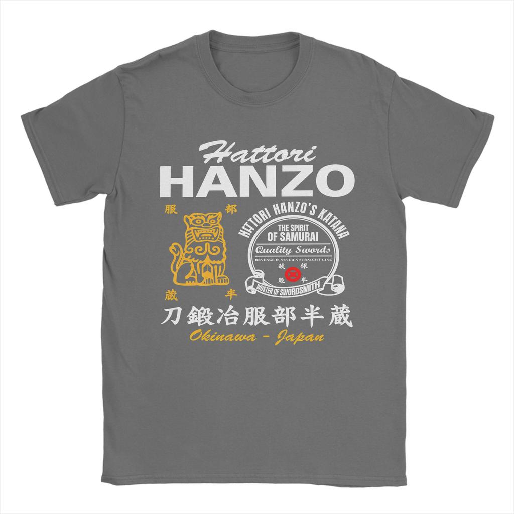 Men Hattori Hanzo T Shirts  Cotton Clothes Novelty Short Sleeve Crewneck Tees Plus Size TShirt