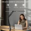 Double Head Desk Lamp Led Reading Light Stand Wide Screen Monitor Lights for Study Office USB Stepless Dimmable Table Lamp 24W