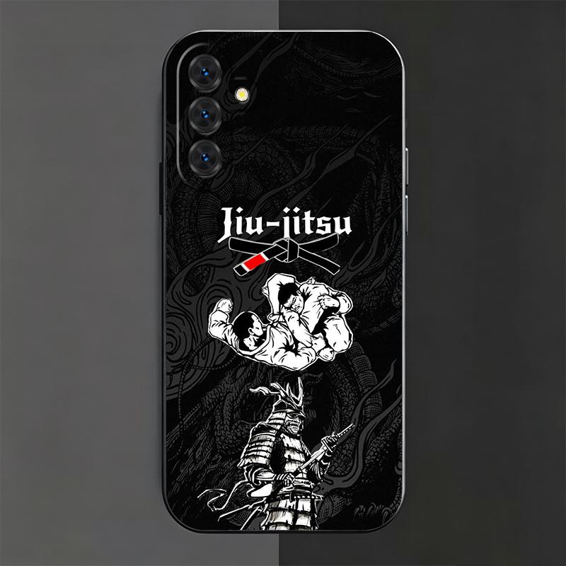Soft Phone Case For Samsung A17 A37 A57 A16 A36 A56 A15 A35 A55 Judo Jiu Jitsu BJJ Brazilian A14 A34 A54 A13 A33 A53 A27 A26 A25