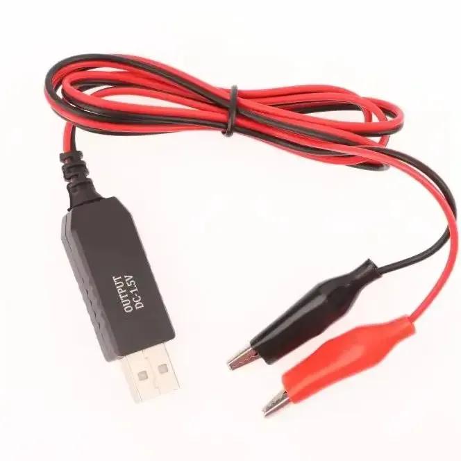 Cavo Convertitore di Potenza a Tensione Singola USB 5V a 3V per Multimetro Telecomandi Giocattoli Dispositivi Medici