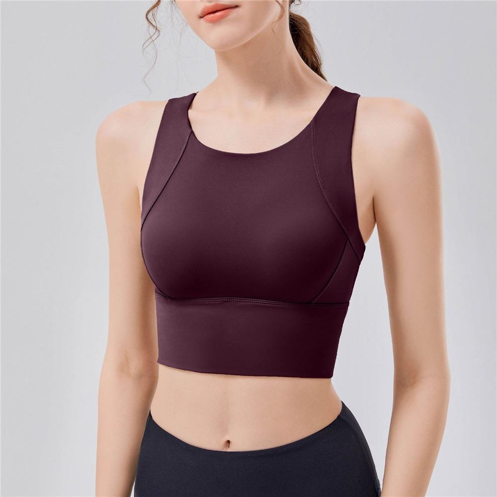 High-intensity Summer Sports Tennis Yoga Underwear, Shock-absorbing, Fitness And Running One-piece Fixed Chest Pad, A Bestseller