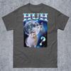 HUH Funny Dank Cat Meme Tee Shirt Gift for Women and Unisex Ugly Shirts Unhinged T-shirt Goofy Ahh Cats Clothes Stupid Silly Tshirt