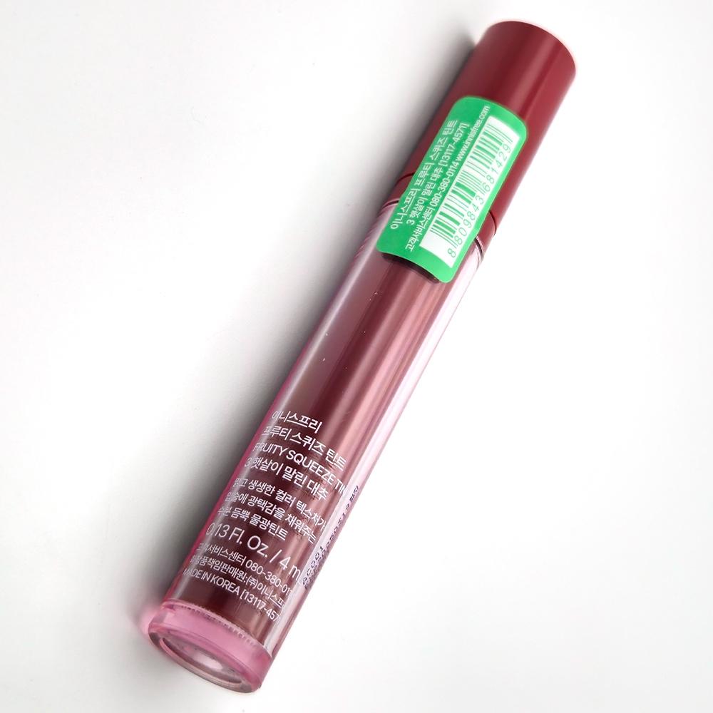 Innisfree Odcień owocowy Squeeze 4ml