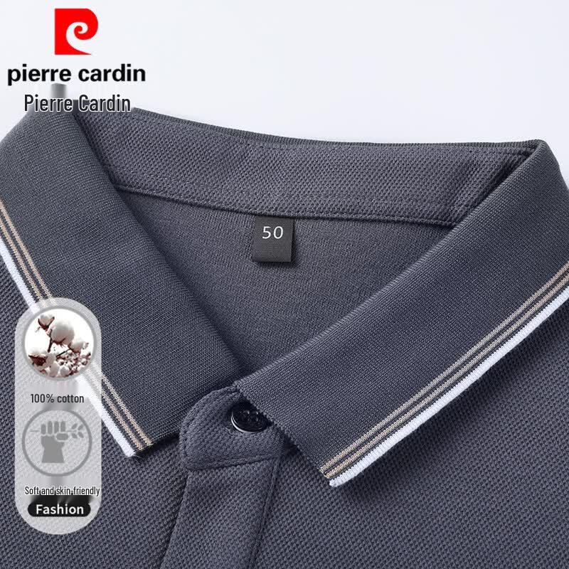 Pierre Cardin Men's Long Sleeve Polo Shirt