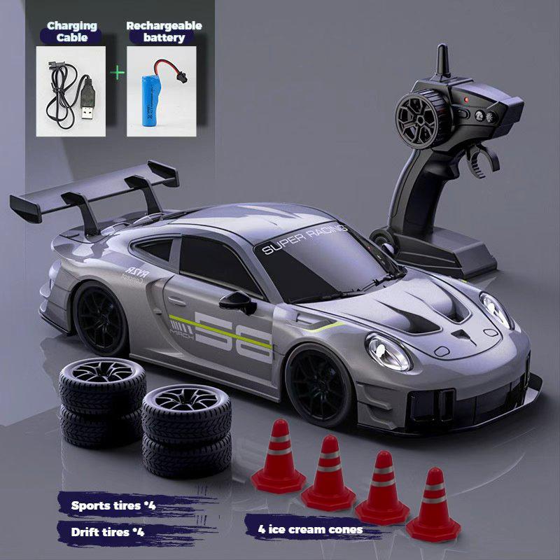 ndzsh1 2.4G 4WD high-speed remote-controlled drift car, four-wheel drive high-speed remote-controlled vehicle, rechargeable racing car