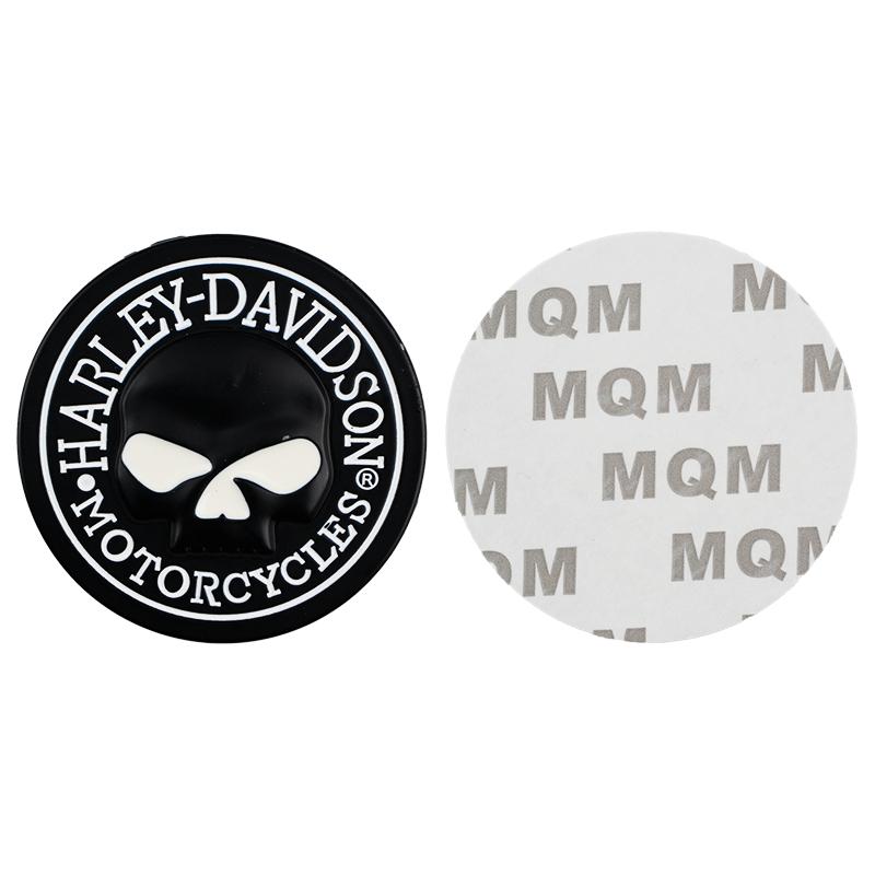 3D Metal modified Harley skull shaped car motorcycle personalized badge sticker badge sticker motorcycle motorcycle