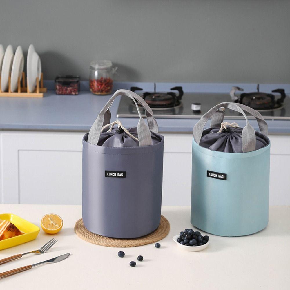 Portable Storage Bag Travel Kid Student Insulated Thermal Bag Breakfast Organizer Lunch Box Cooler Lunch Bag
