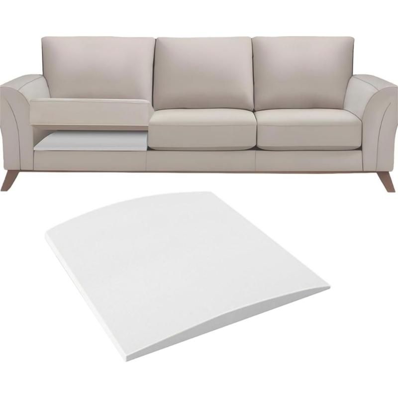 Foam Cushion Support Insert Fixes Sagging Sofa Seats Curved Structure Enhances Comfort Without Installation