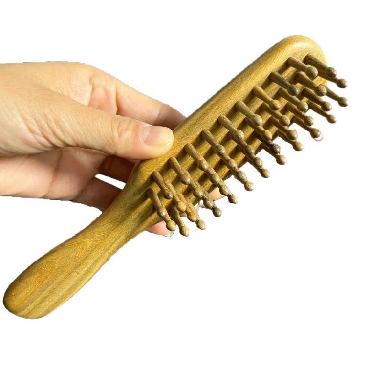 Green Sandalwood Scalp Massage Comb