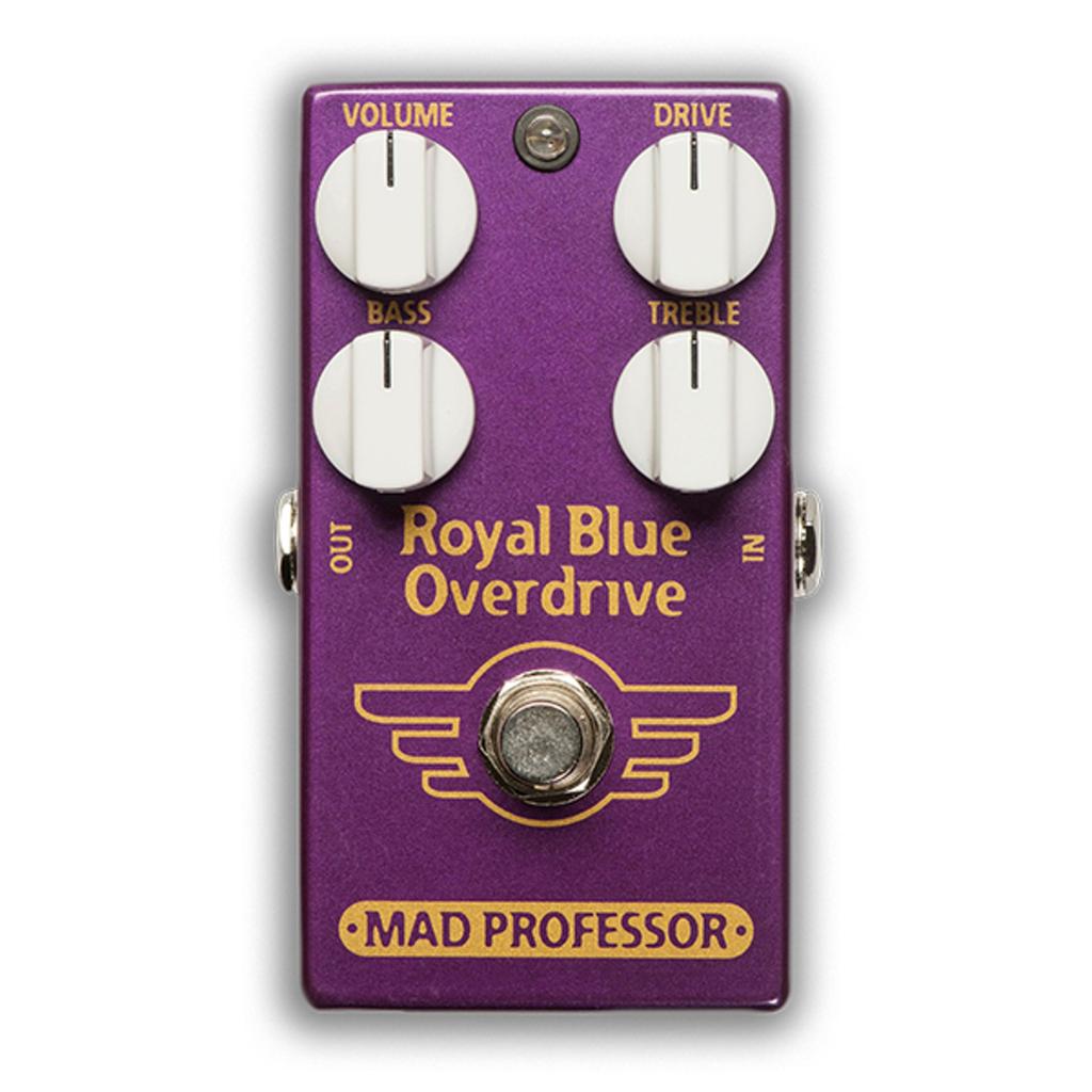 Mad Professor Factory Series Overdrive Royal FAC Pedal, Blue,