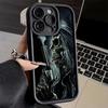 Coque de téléphone pour iPhone 17 Air 16E 15 16 Pro Max Crâne Squelette Faucheur Couverture Pistolet 14 Plus 13 12 Mini Coque Souple Silicone Fundas