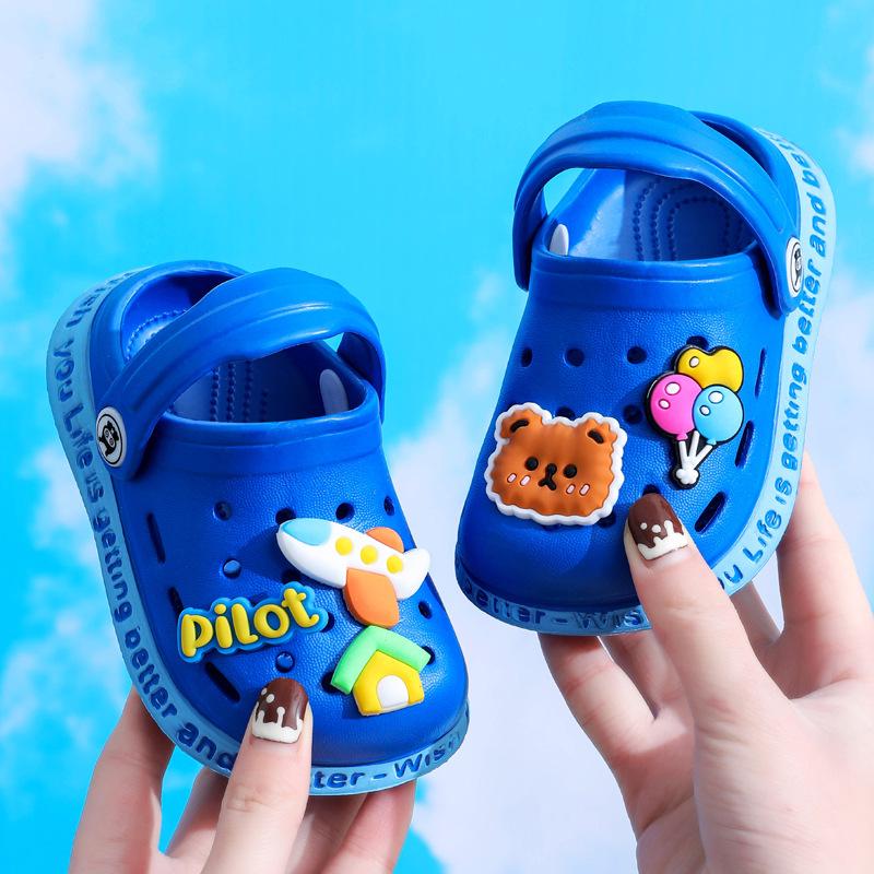 Children's Cartoon EVA Clogs - Summer, Non-Slip, Cute Slippers for Boys & Girls
