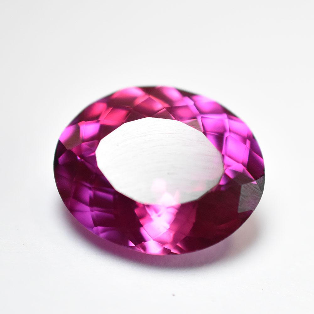 Top Quality Natural Pink Tourmaline 11.8 Ct Certified Oval Cut Loose Gemstones