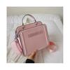 (rosa) Borsa Quadrata alla Moda Borsa a Mano da Donna di Alta Qualità