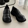 Men Genuine Leather Thick Bottom Shoes 2025 New Party Sports Office Shoes Casual Leather Outdoor Designer Walking Shoes