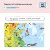 Set Mappa Laminata Cina e Mondo per Bambini Beidou