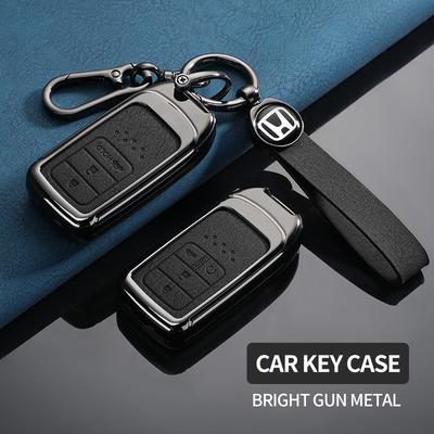 Car Key Case Cover Protection Shell For Civic CRV HRV Accord Pilot Fit Freed Vezel Odyssey 2018-2022 EX EXL Smart Keyless