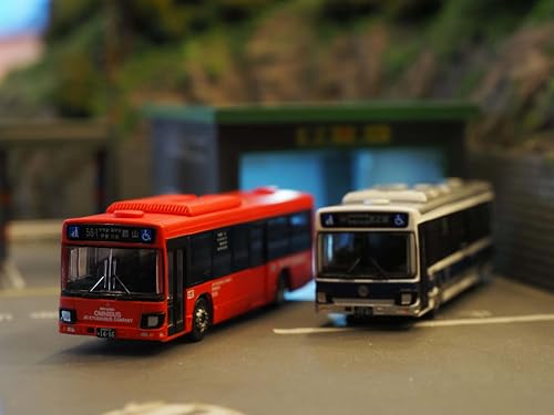 Tomytec The Bus Collection Bus Collection JR Kyushu Bus (New and Old Colors) Set of 2 Diorama Supplies 336877