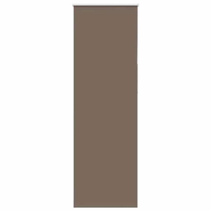 VidaXL Store enrouleur occultant café 80x210cm largeur du tissu 75,7cm, store de jour et de nuit, store de cuisine, store 4011046